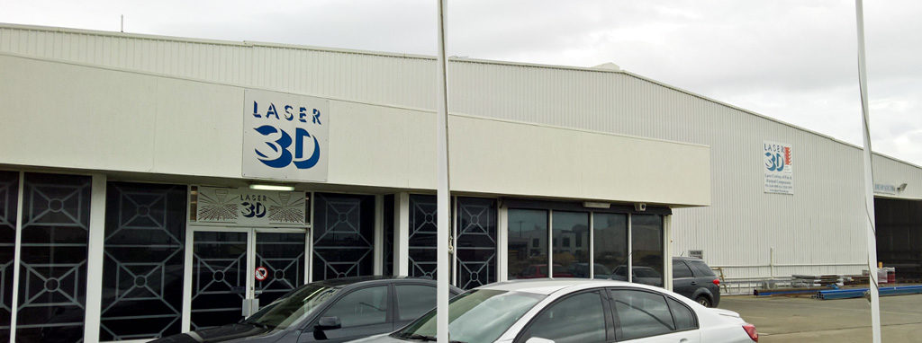 A large office and warehouse building.