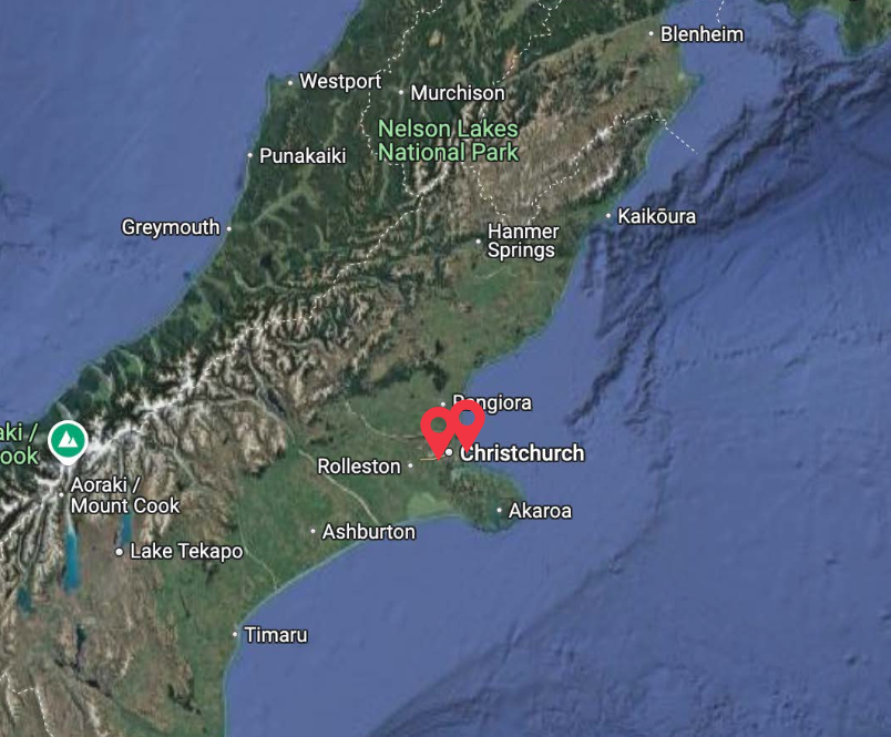pins of Laser 3D business across New Zealand